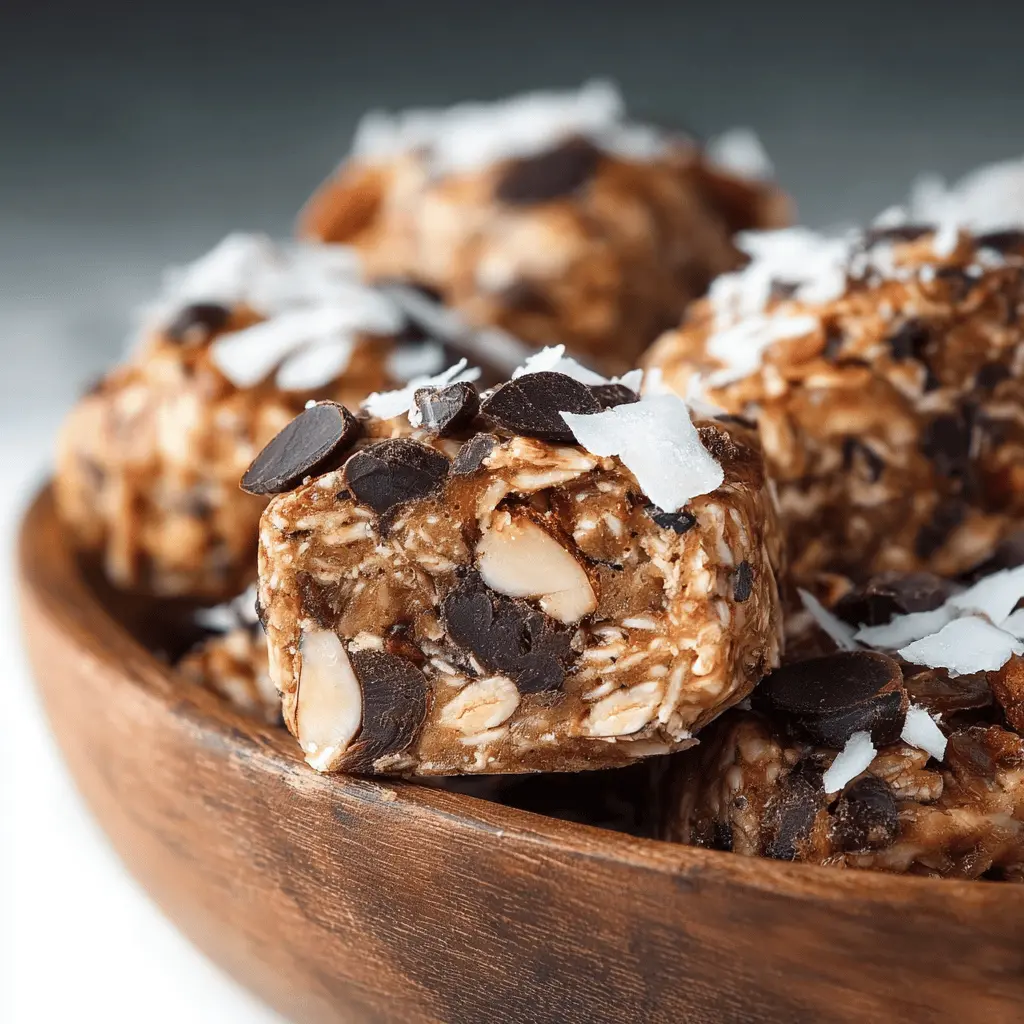 Almond Joy Energy Bars: Easy Homemade Snack for Guilt-Free Indulgence