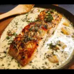 Baked Creamy Salmon