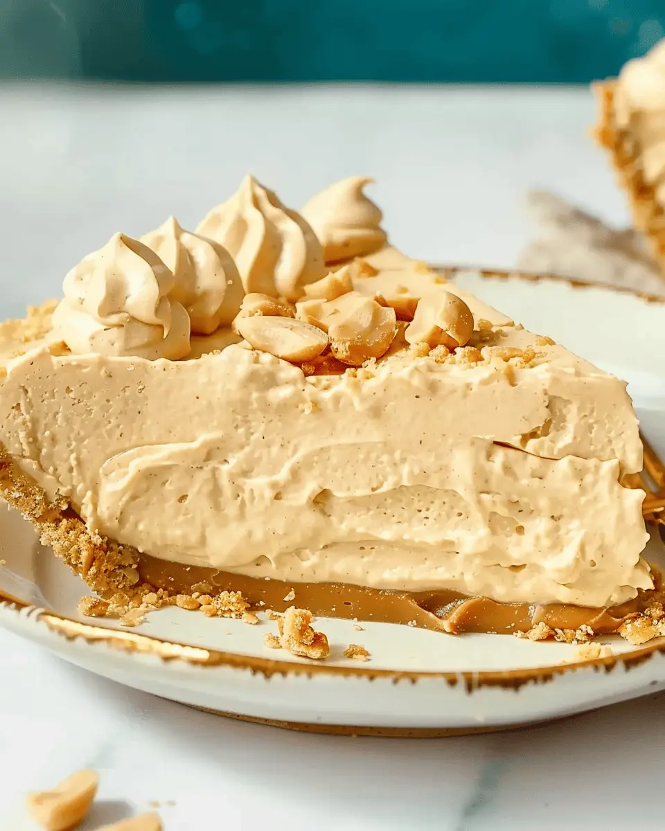 Creamy Peanut Butter Pie: Indulgent No-Bake Dessert Delight