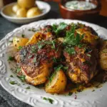 Oven-Baked Buttermilk Chicken And Potatoes