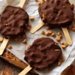 Peanut Butter Chip Frozen Yogurt Bars