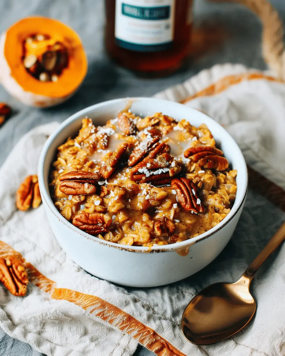 Slow Cooker Pumpkin Pie Oatmeal: Easy, Cozy Fall Comfort Food
