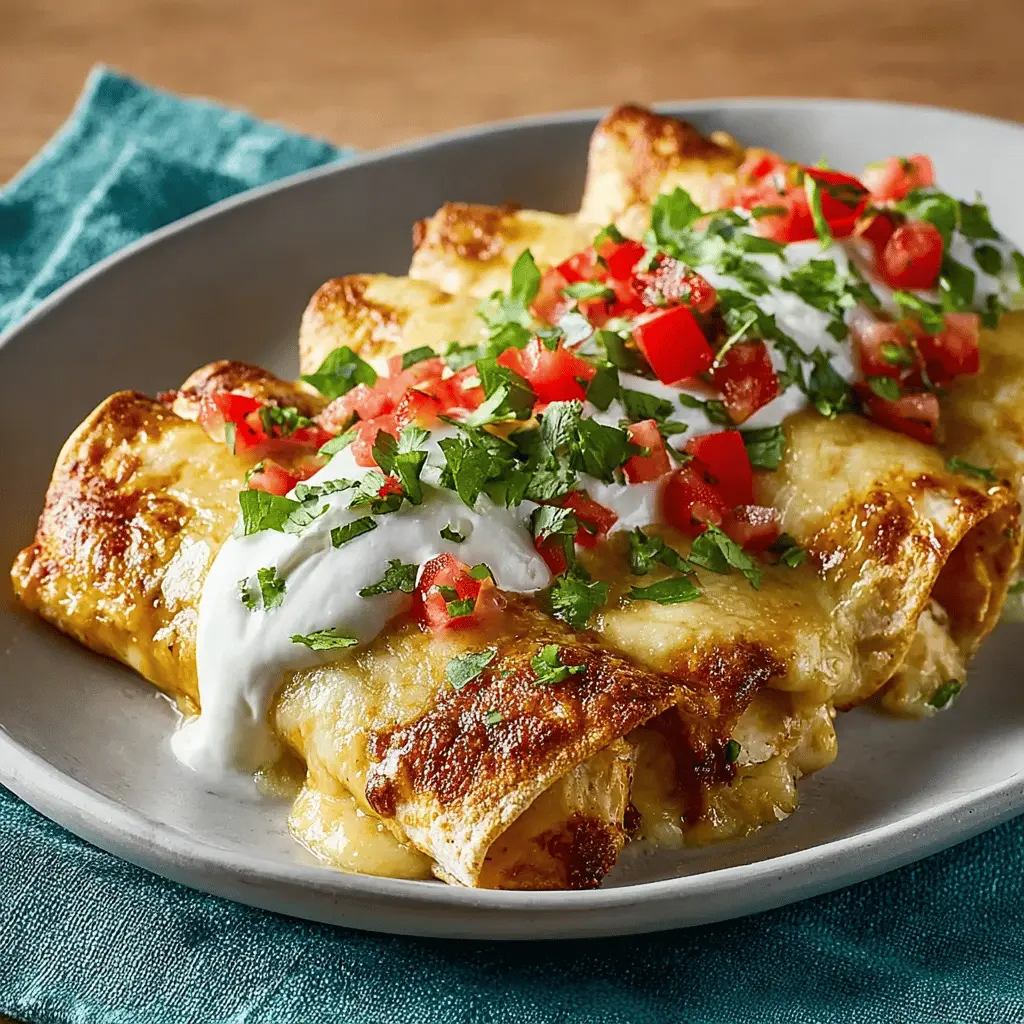 Sour Cream Chicken Enchiladas: Easy Comfort Food Delight