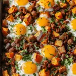 Sweet Potato Cajun Sausage Hash – Smoky, Spicy & Comforting!