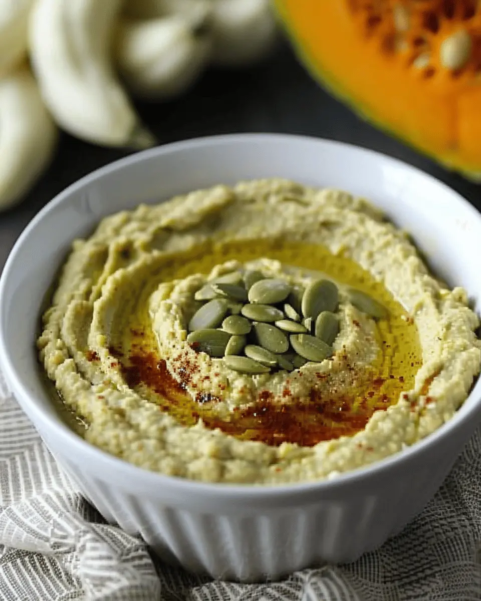5 Minute Pumpkin Seed Hummus: The Best Quick & Healthy Dip