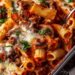 Baked Rigatoni with Meat Sauce