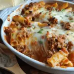 Beef Rigatoni Cheese Bake – Hearty, Cheesy & Oven-Baked Comfort!