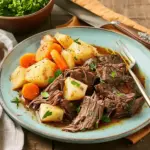 Easy Crock Pot Beef Roast Recipe