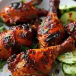 Kalbi Marinated Chicken Legs In Air Fryer