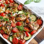 Mediterranean Chicken Zucchini Bake: A Healthy, Flavorful One-Pan Meal