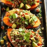 Quinoa Stuffed Sweet Potatoes