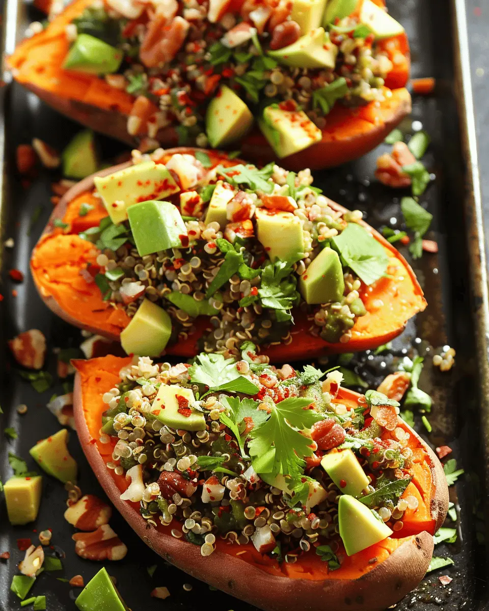 Quinoa Stuffed Sweet Potatoes: Easy, Healthy Comfort Food