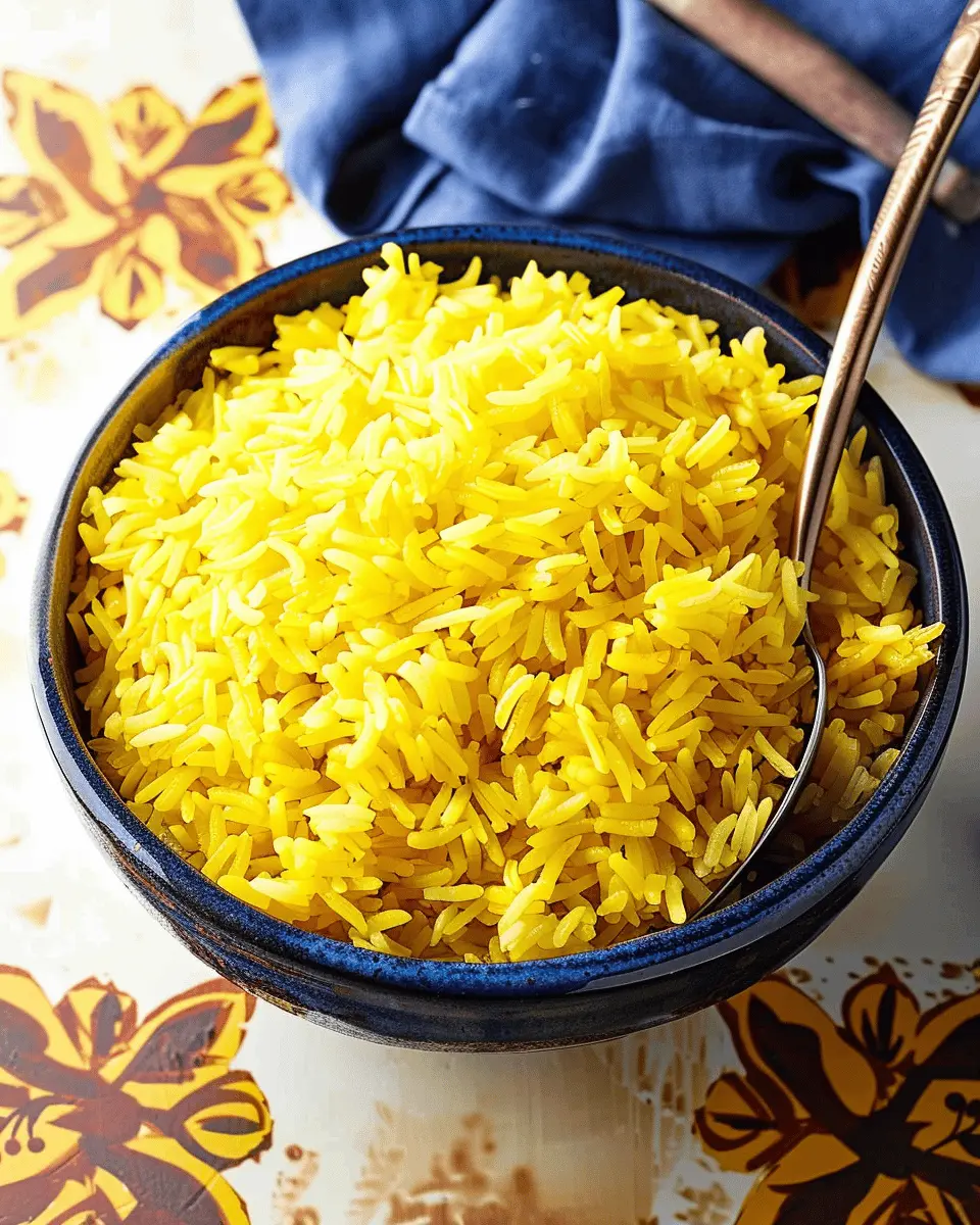 Saffron Rice: The Best Easy Recipe for Flavorful Home Cooking