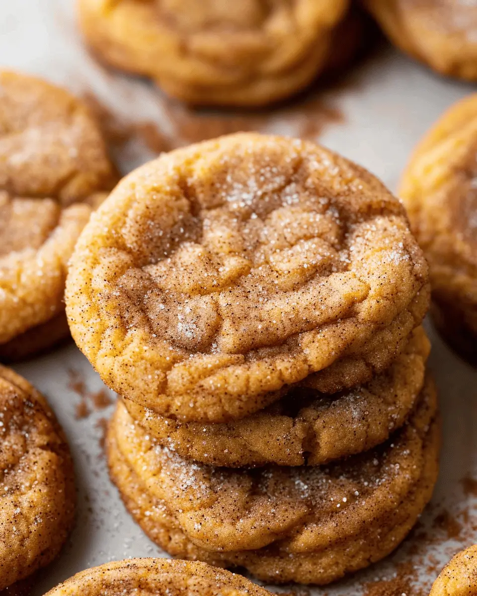 Soft Pumpkin Snickerdoodles: The Best Cinnamon Sugar Cookies Recipe