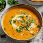 Spiced Carrot Ginger Soup Recipe