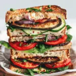 Vegan Eggplant Sandwich