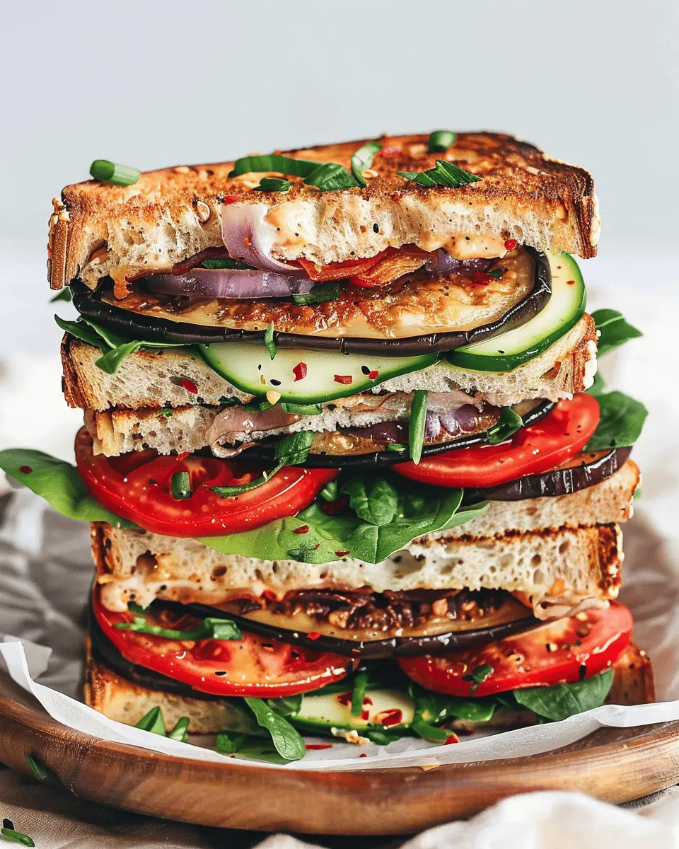 Vegan Eggplant Sandwich: The Best Grilled Delight You’ll Love