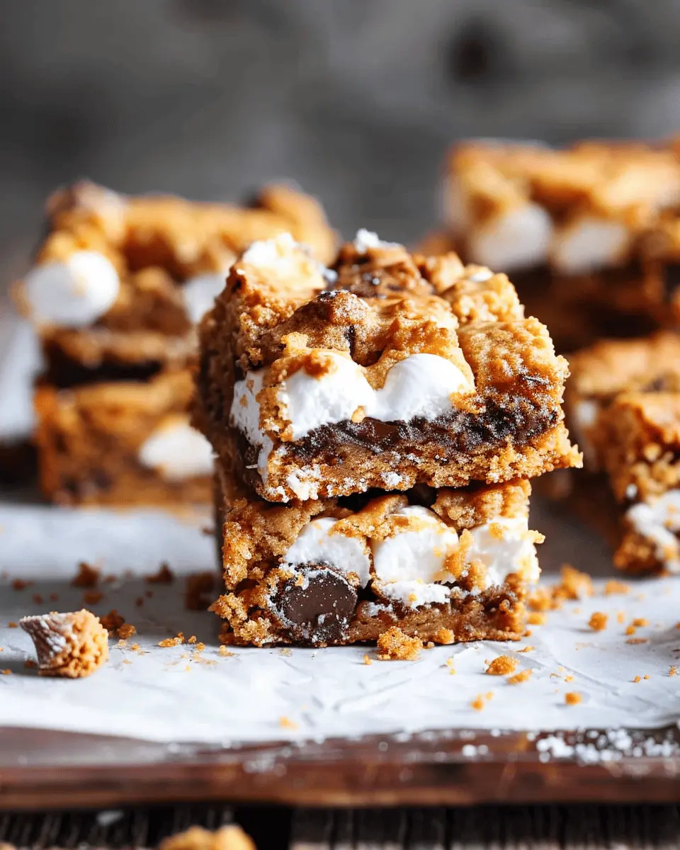 Gluten Free S’mores Cookie Bars: Easy and Indulgent Treats at Home