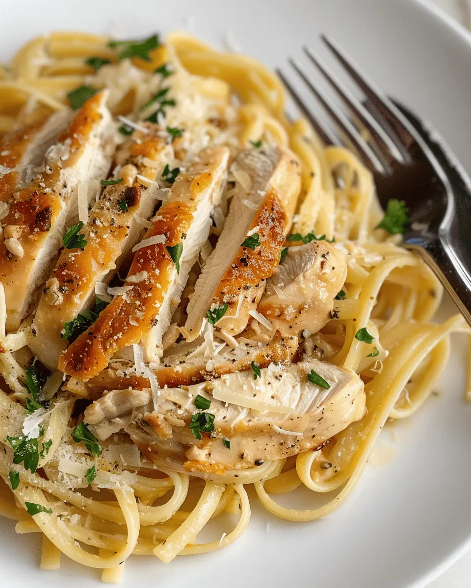 Easy Garlic Parmesan Chicken Pasta Recipe for a Healthy Dinner Delight