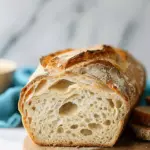 Soft and Chewy Sourdough Bread Made from Scratch
