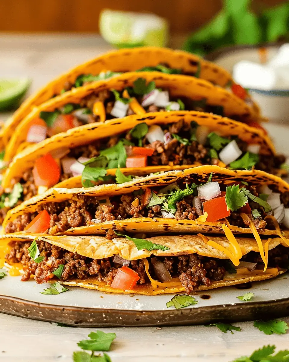 Ground Beef Baked Tacos: Easy, Flavorful Family Dinner Ideas
