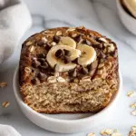 Banana bread baked oats