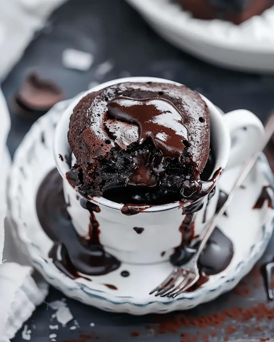 Quick Recipe Microwave Brownie in a Cup: Indulgent Chocolate Fix