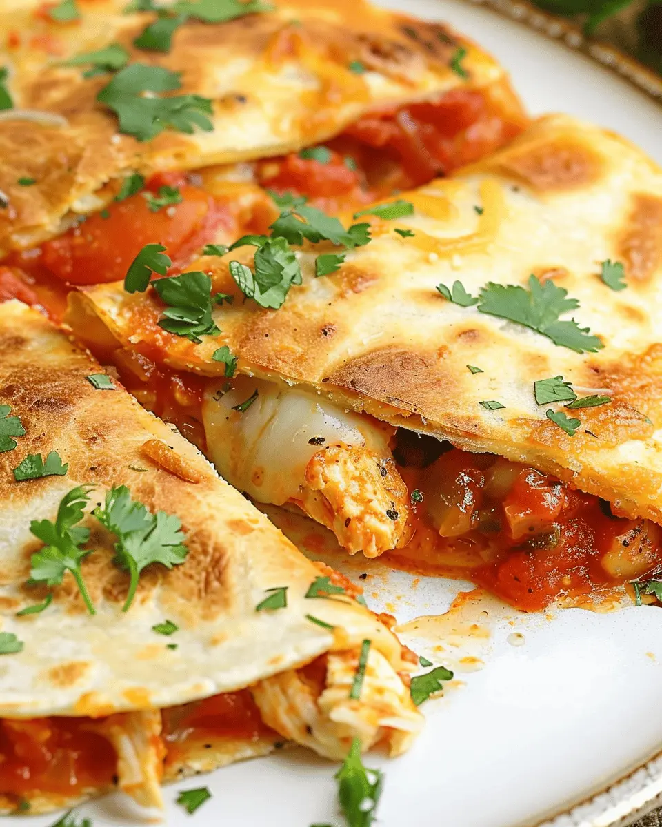 Chicken Parm Quesadilla: An Easy and Indulgent Twist on Dinner