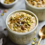 Pistachio overnight oats