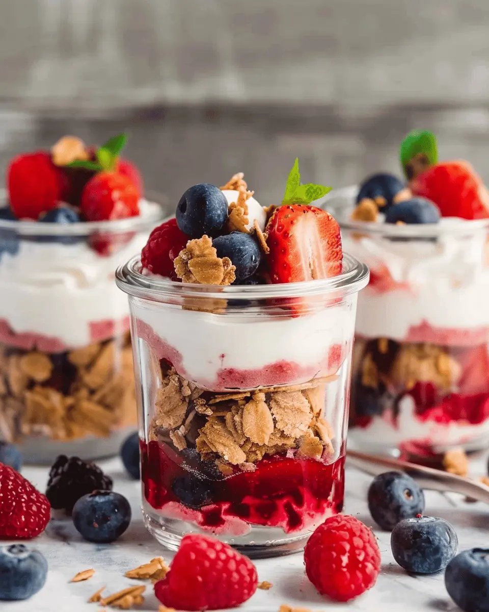 Quick No-Bake Berry Parfait: A Delightfully Easy Yogurt Treat