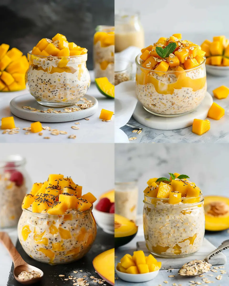 Mango Overnight Oats: A Deliciously Easy Breakfast to Love