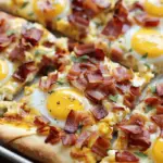 Breakfast pizza