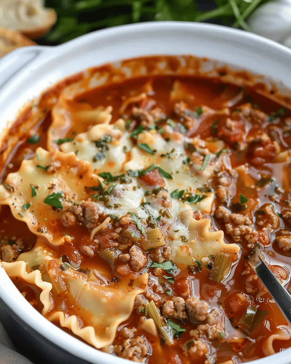 Slow Cooker Lasagna Soup: Easy Comfort Food for Everyone