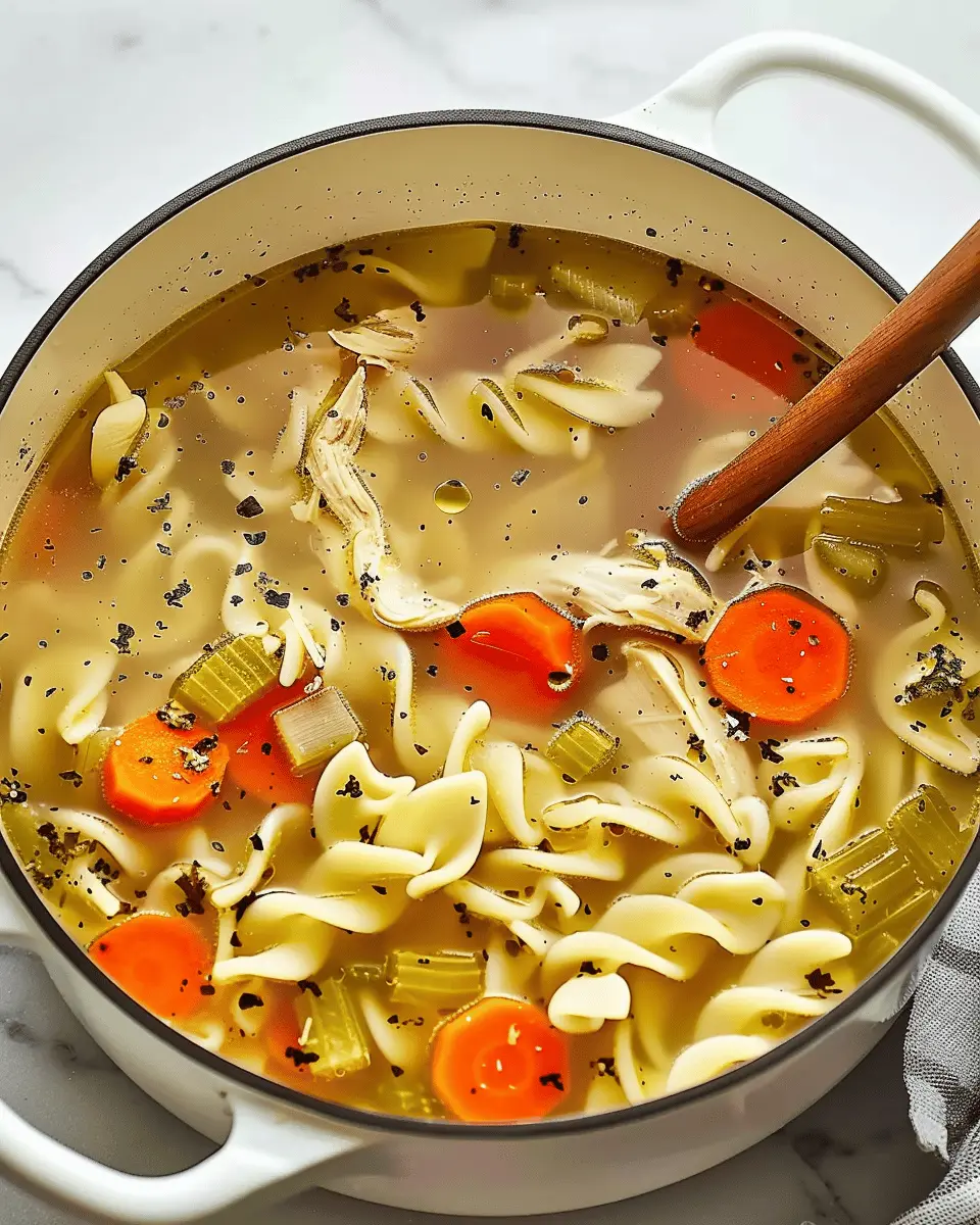 simple Chicken Noodle Soup: A Comforting Bowl of Joy