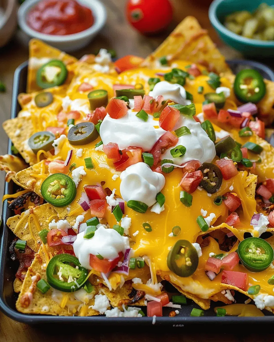 Breakfast nachos with Turkey Bacon and Chicken Ham: A Delicious Start to Your Day