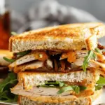 Sweet and Savory Turkey Sandwich with Pecan Butter