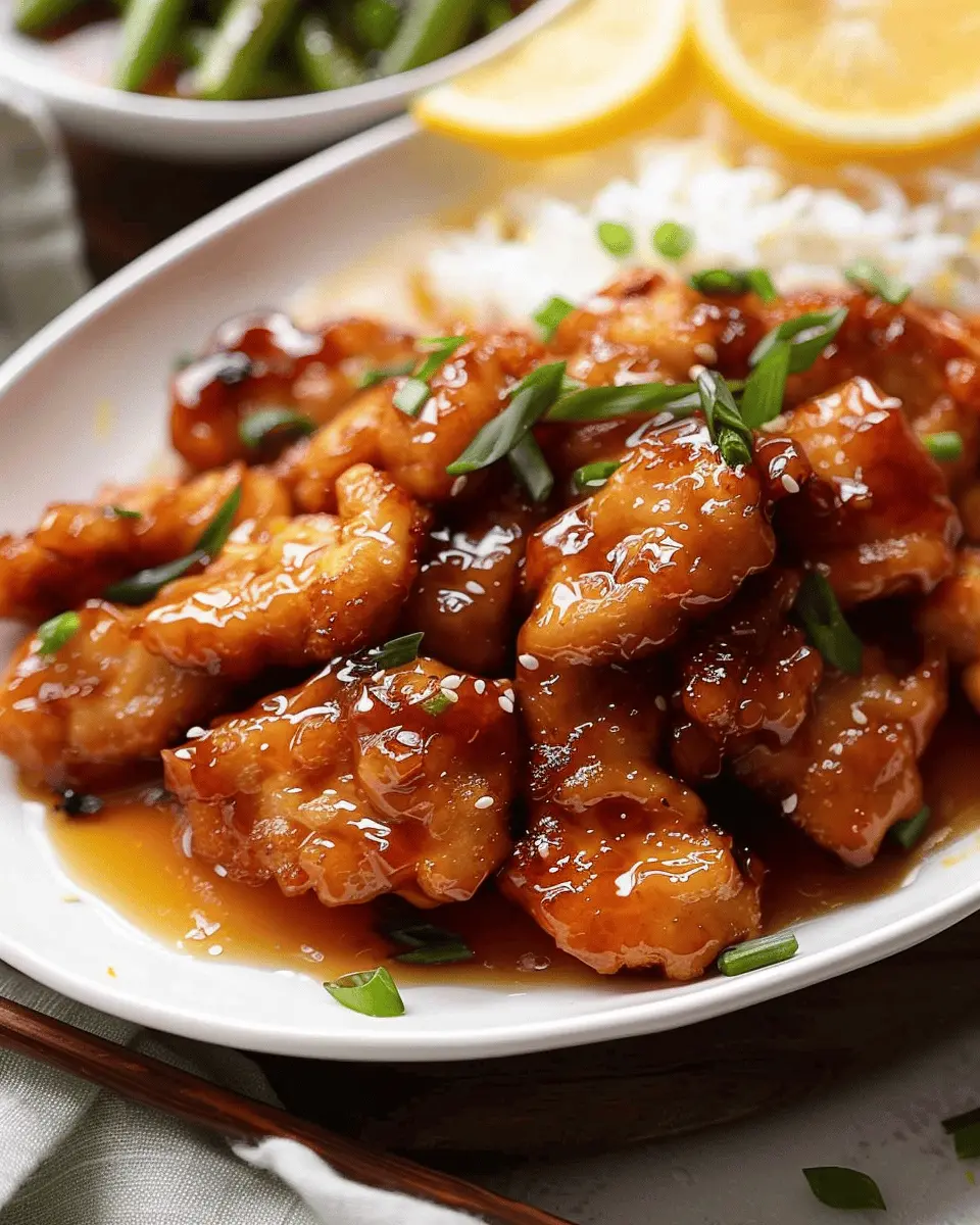 Chinese Lemon Chicken: Easy, Flavorful Twist on a Classic Dish