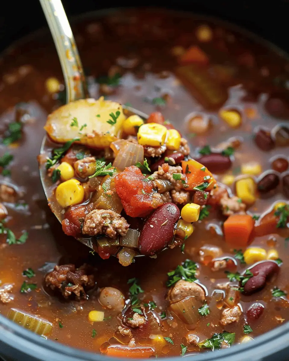 Slow Cooker Cowboy Soup: A Hearty Turkey Bacon Delight