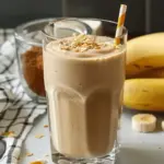 Creamy Peanut Butter and Banana Smoothie