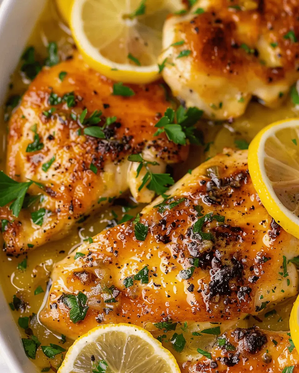 Lemon Chicken Recipe: Juicy Chicken with Zesty Lemon Butter Sauce
