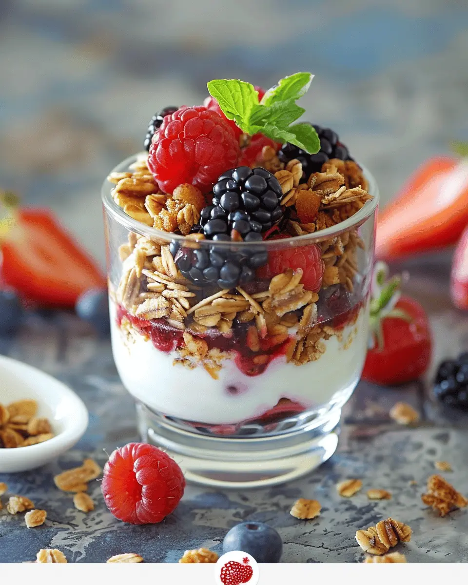 Mixed Berry Yogurt Parfait: Easy & Delicious Homemade Treat