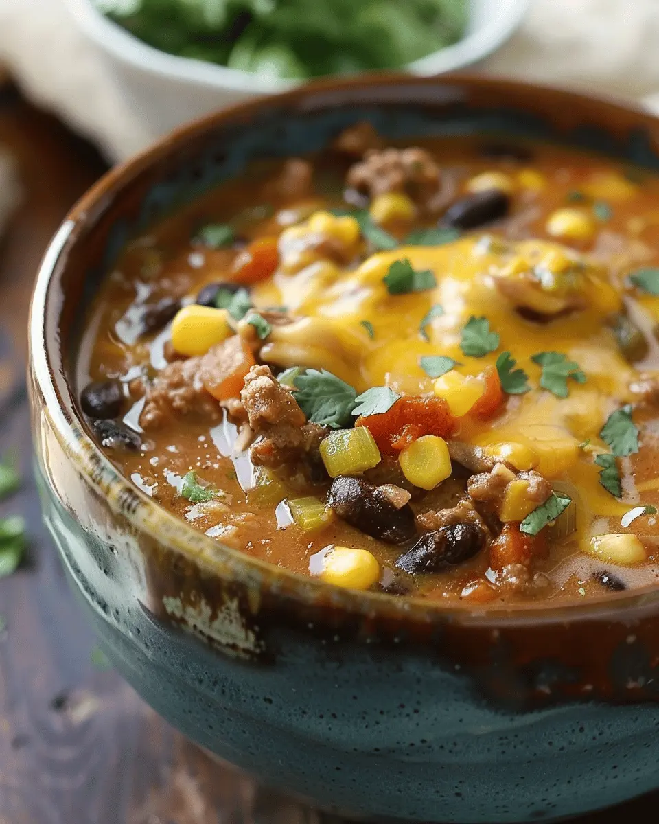 Slow Cooker Nacho Soup: A Cozy Twist with Turkey Bacon and Chicken Ham