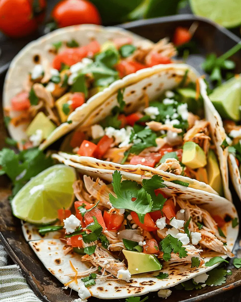 Slow Cooker Chicken Tacos: Easy, Flavorful Family Dinner Idea