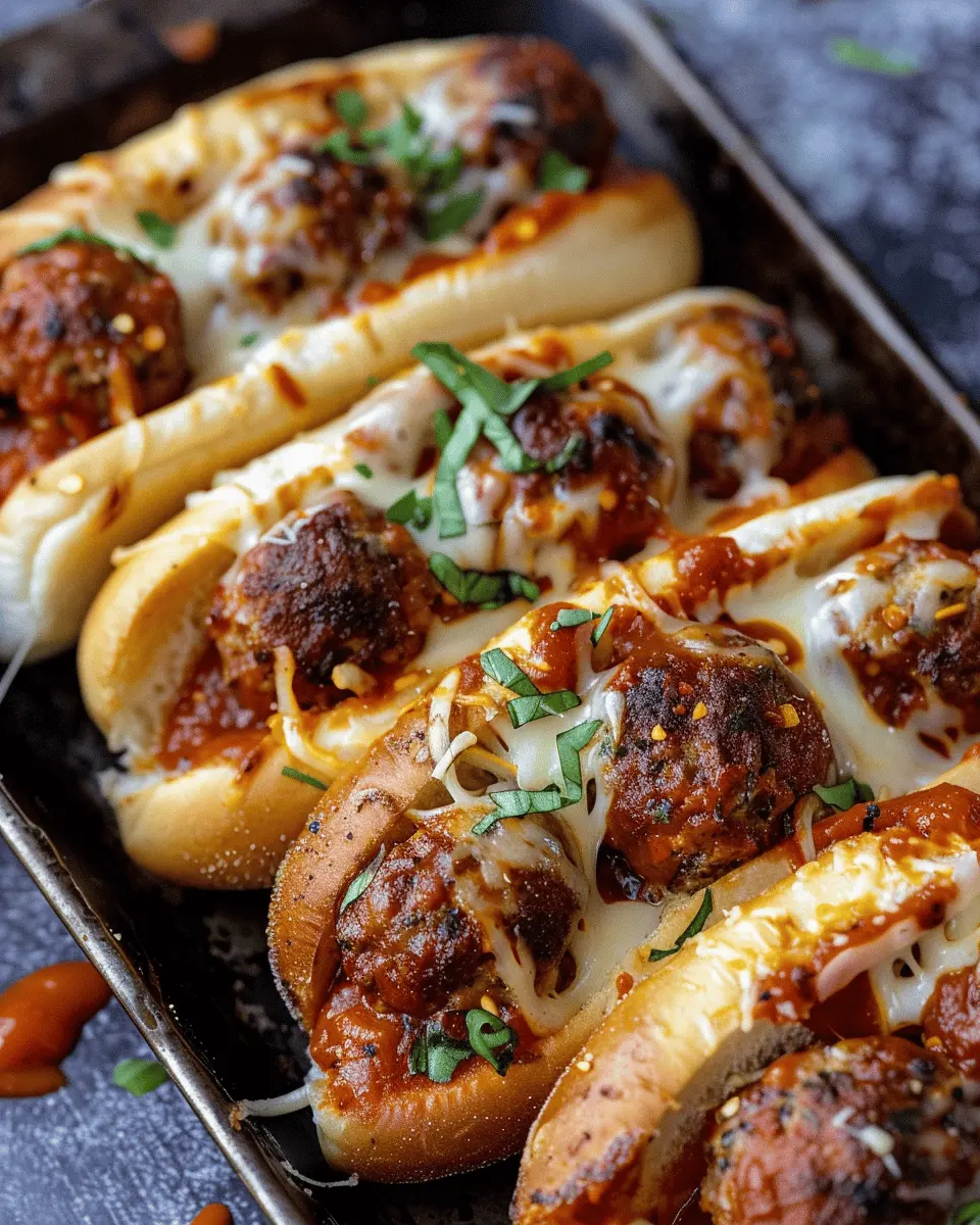 Easy Weeknight Meatball Sub: Juicy Homemade Goodness Await