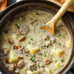 Slow Cooker Sausage and Potato Soup