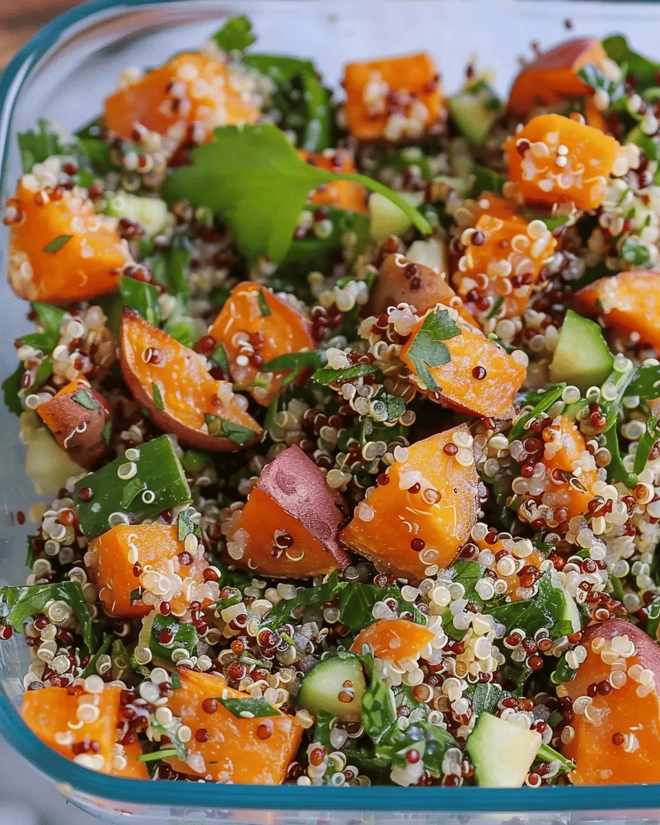 Loaded Quinoa and Sweet Potato Salad: A Healthy Indulgence for Food Lovers