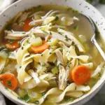 Whole Chicken Noodle Soup From Scratch