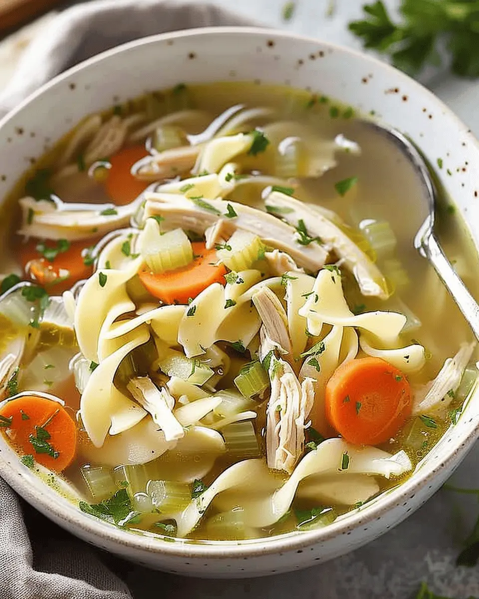 Whole Chicken Noodle Soup From Scratch: The Best Comfort Recipe