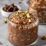 Chocolate Pistachio Overnight Oats