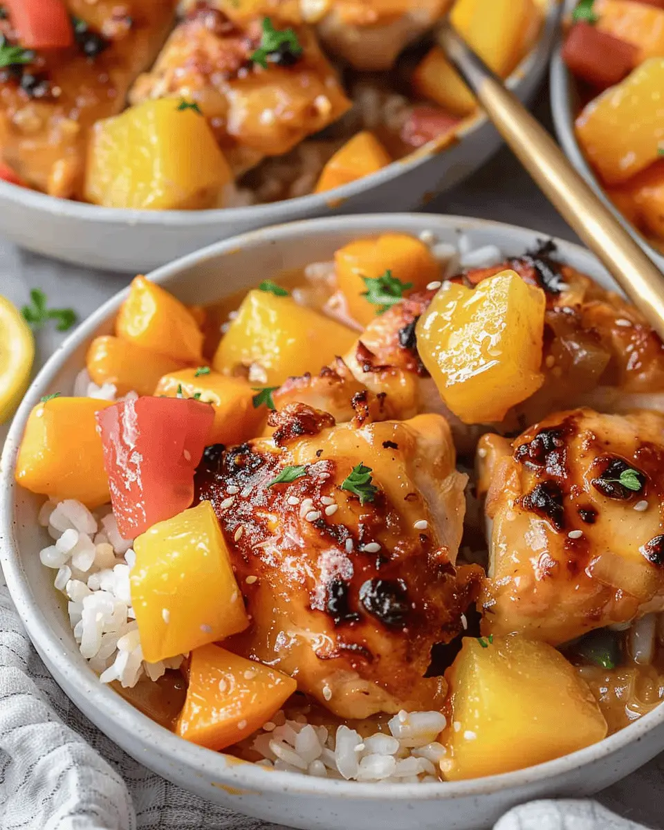 Hawaiian Chicken Sheet Pan: Sweet, Savory, and Simply Delicious